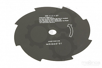 MAKITA rezilna plošča, osemkraka 255 mm