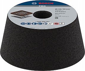 Stožčasti brusni lonec PRO Metal, 90 x 110 x 55 mm, G16
