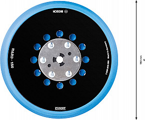 Univerzalni brusni krožnik EXPERT Multihole, 150 mm, trdi
