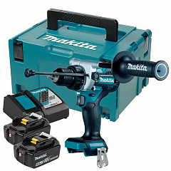 Akumulatorski vibracijski vrtalnik vijačnik 18V LXT MAKITA DHP492RTJ