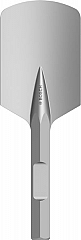 Zaobljeno široko dleto PRO HEX 28-4C, 135 x 400 mm