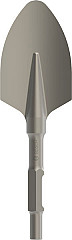Zaobljeno široko dleto PRO HEX 30-4C, 135 x 400 mm