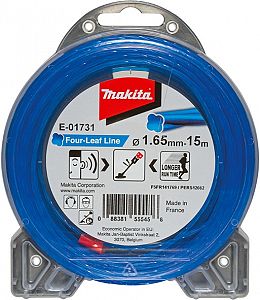 Slika izdelka: Štiridelna najlonska nitka modra  1,65 mm x 15 m
