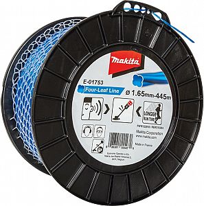 Slika izdelka: Štiridelna najlonska nitka modra  1,65 mm x 445 m