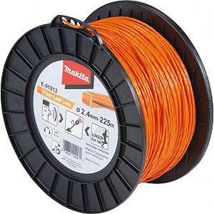 Slika izdelka: Štiridelna najlonska nitka oranžna 2,4 mm x 225 m