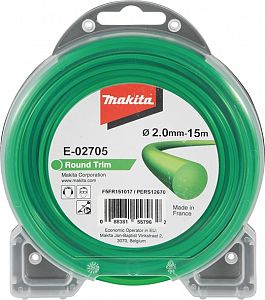 Slika izdelka: Okrogla najlonska nitka zelena 2,0 mm x 15 m