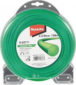 Slika izdelka: Okrogla najlonska nitka zelena 2,0 mm x 126 m