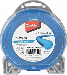 Slika izdelka: Okrogla najlonska nitka modra 1,6 mm x 15 m