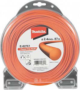 Slika izdelka: Okrogla najlonska nitka oranžna 2,4 mm x 87 m