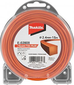 Slika izdelka: Kvadratna najlonska nitka oranžna 2,4 mm x 15 m