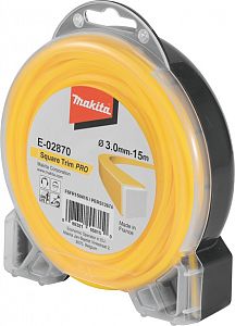 Slika izdelka: Kvadratna najlonska nitka rumena 3,0 mm x 15 m