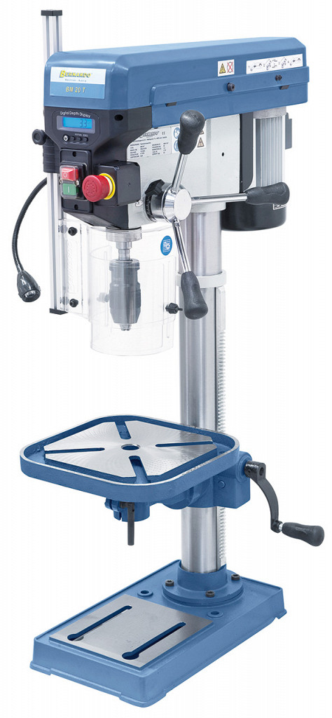 Namizni stebrni vrtalni stroj BERNARDO BM 20 T - 400V