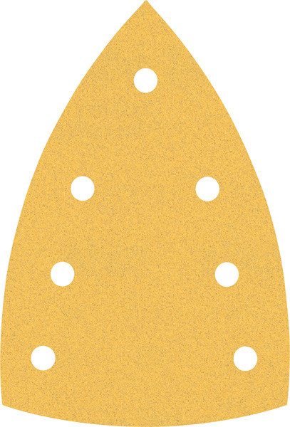 10-delni komplet brusnih papirjev s 7 luknjami EXPERT C470 za večnamenske brusilnike, 100 x 150 mm, G 120