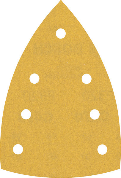 10-delni komplet brusnih papirjev s 7 luknjami EXPERT C470 za večnamenske brusilnike, 100 x 150 mm, G 320