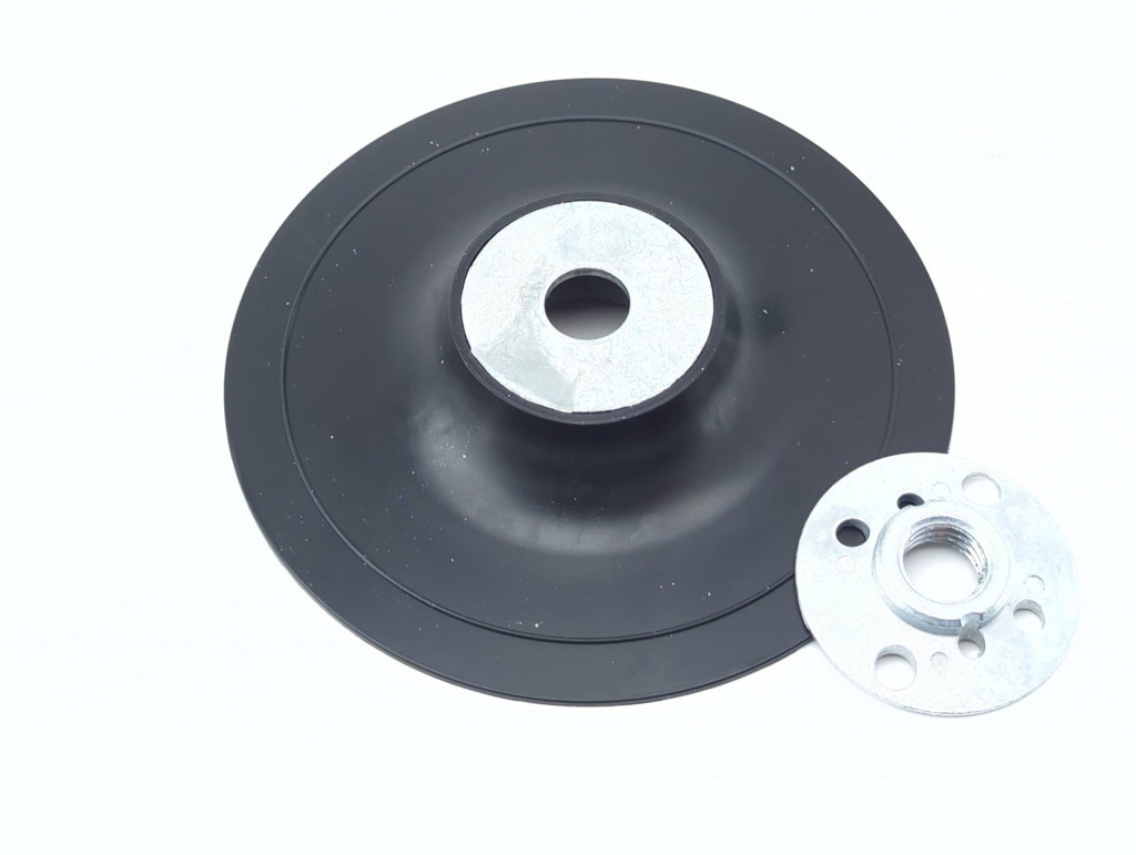 Podporni gumijasti krožnik za brusilne liste (Ø 125 mm)