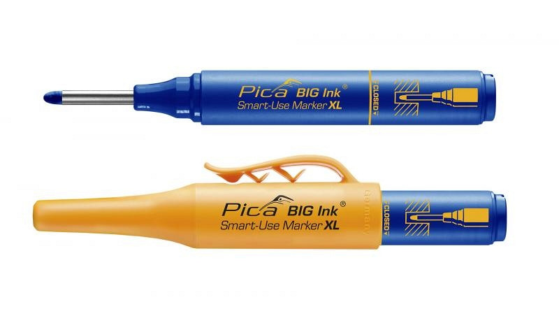 Pica-BIG-Ink XL marker za globoke luknje (MODRA)