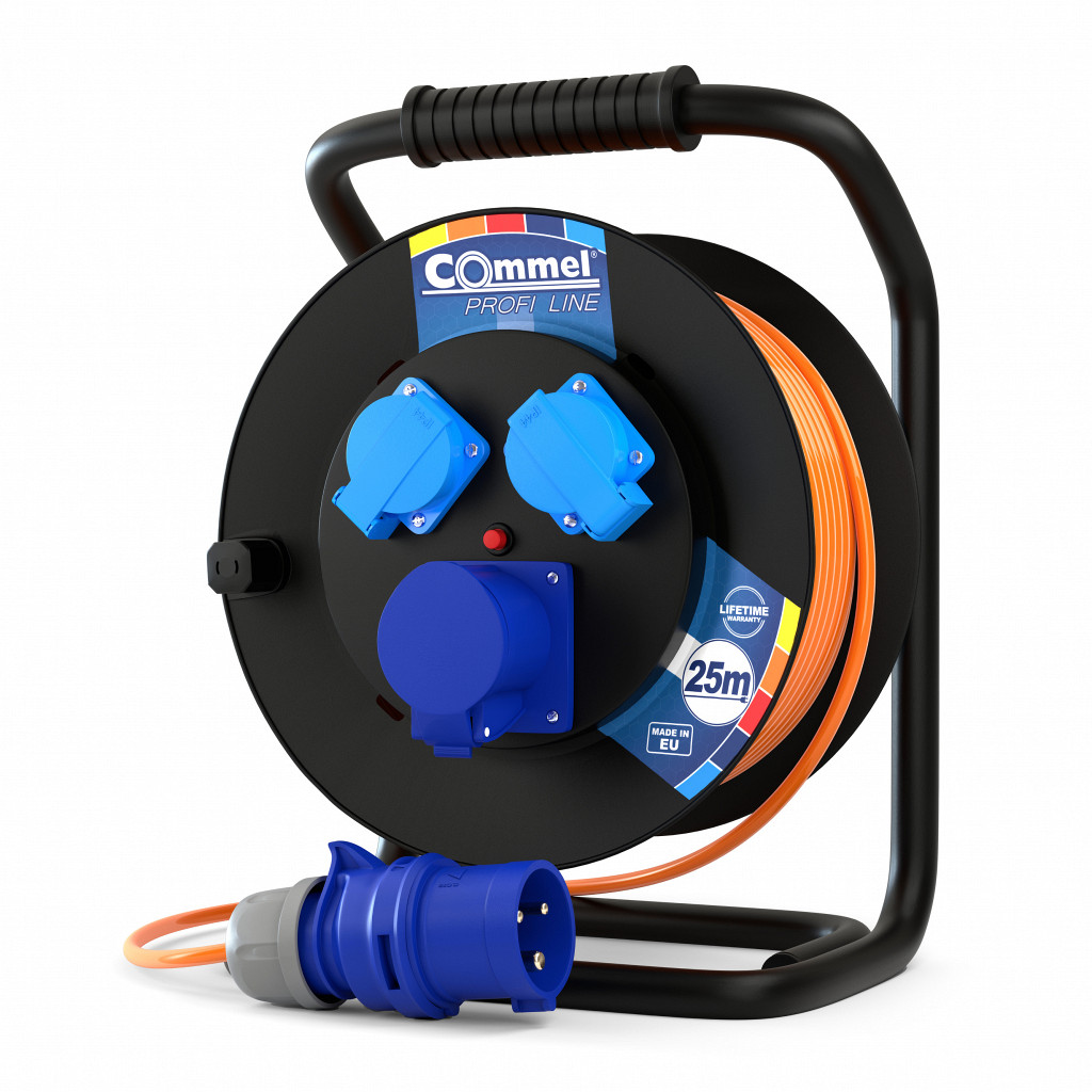 COMMEL Marinko CEE na CEE + Šuko 3G1,5 L=25m