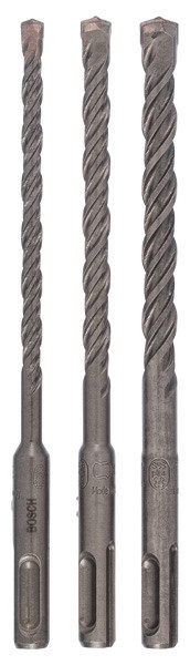 3-delni komplet udarnih svedrov SDS plus-5, 6/8/10 mm