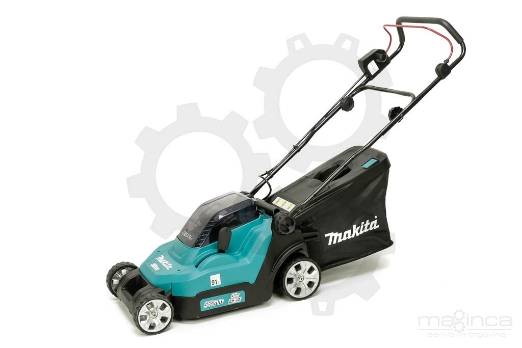 Akumulatorska potisna kosilnica 18V LXT MAKITA DLM382PT2