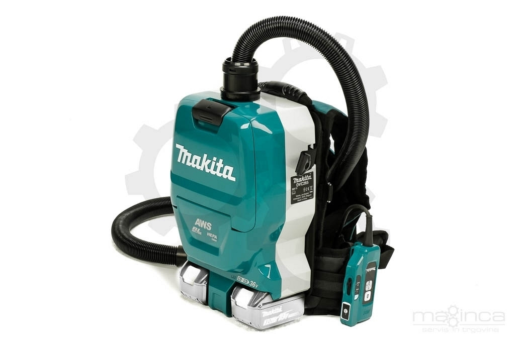 Akumulatorski nahrbtni sesalec 18V LXT MAKITA DVC265ZX