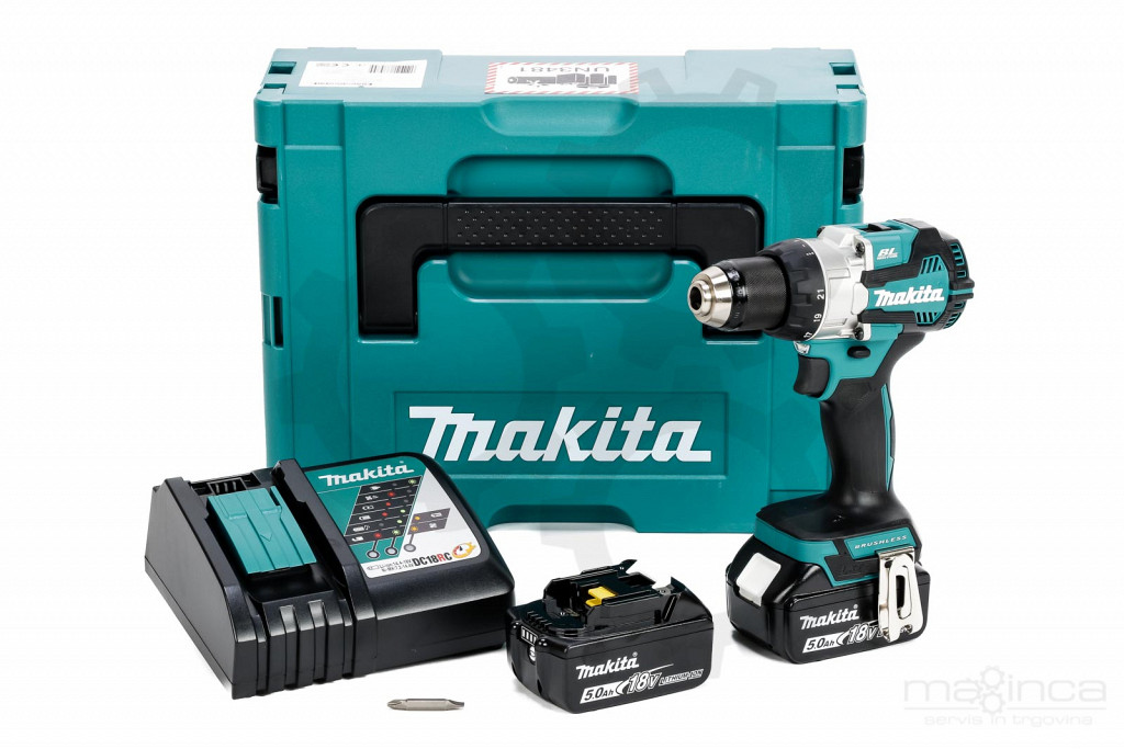 Akumulatorski vrtalnik vijačnik 18V LXT MAKITA DDF489RTJ