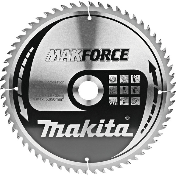 TCT MAKForce žagin list 270 mm (60 zob)