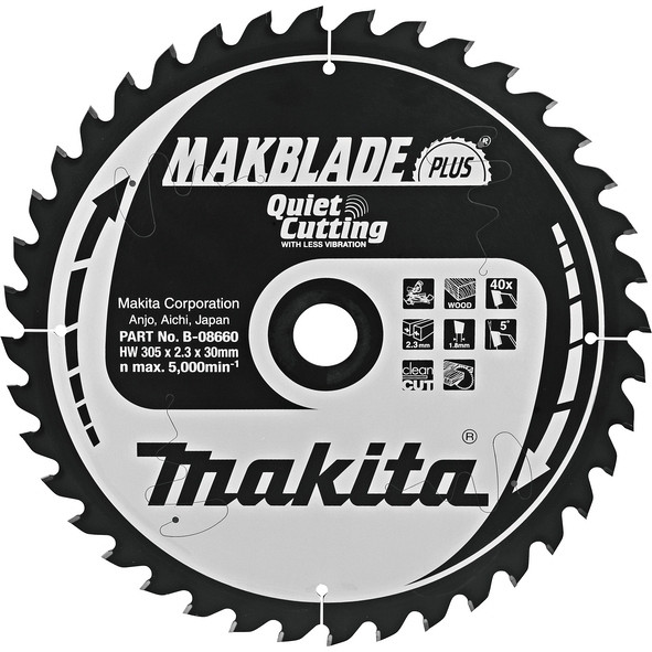 TCT MAKBlade Plus žagin list 350 mm (100 zob)