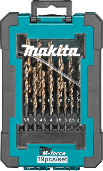 19 - delni set: svedri za kovino M-force MAKITA