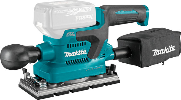 Akumulatorski ekscentrični brusilnik 18V LXT MAKITA DBO382Z