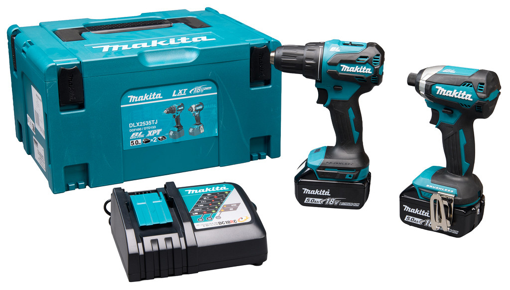 Set orodja 18V LXT MAKITA DLX2535TJ (DDF490 + DTD153)