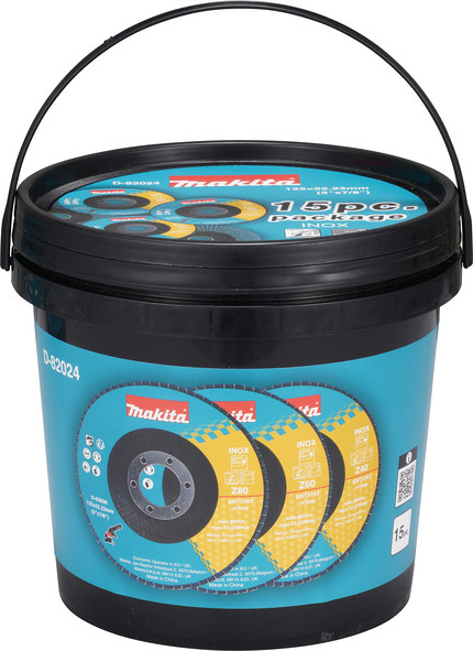 Set lamelnih brusilnih plošč 125 mm (15/1)