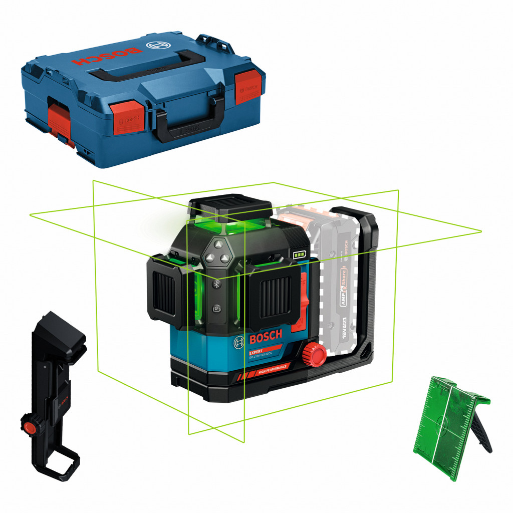 Linijski laser EXPERT EXLL18V-120-33CG