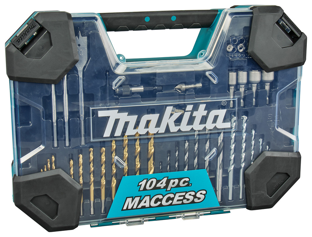 MACCESS 104 delni set za vrtanje in vijačenje MAKITA