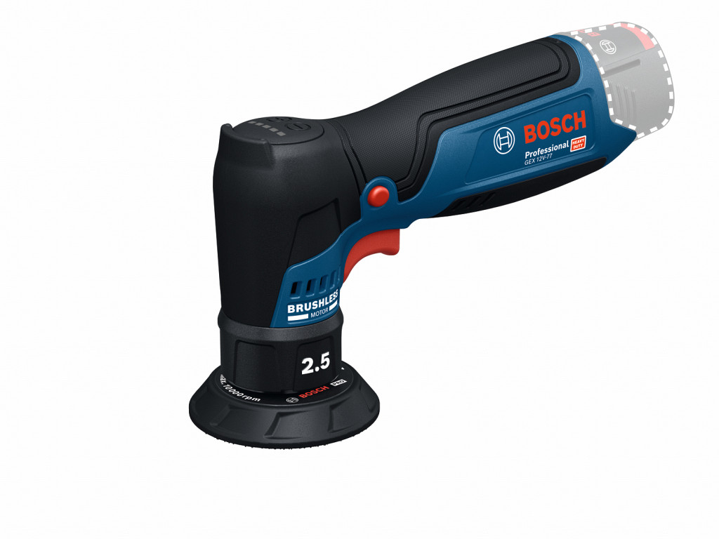 Akumulatorski ekscentrični brusilnik GEX 12V-77