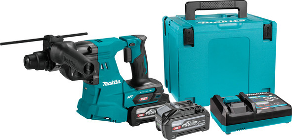 Akumulatorsko vrtalno kladivo SDS Plus 40V XGT MAKITA HR011GU201 + FEEL THE ENERGY GRATIS BL4040F Akumulator*