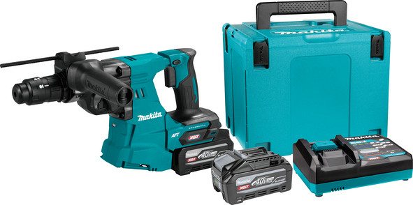 Akumulatorsko vrtalno kladivo SDS Plus 40V XGT MAKITA HR012GU201