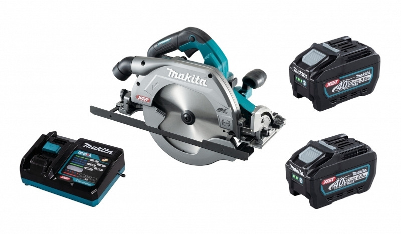 Akumulatorska ročna krožna žaga 40V XGT MAKITA HS009GT201