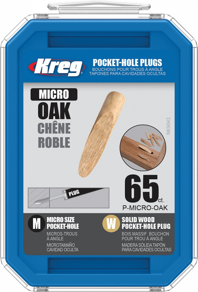 KREG® Lesni moznik, MICRO (hrast), 65 kos