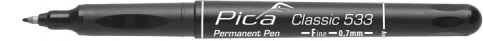 Pica Classic Permanentni marker ČRNA