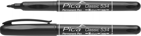 Pica Classic Permanentni marker ČRNA