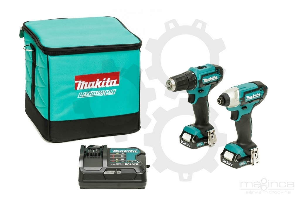 Set orodja 12V CXT MAKITA CLX224SA