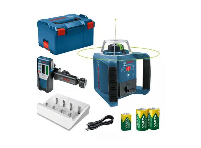 Rotacijski laser BOSCH GRL 300 HVG + Laserski sprejemnik LR 1G