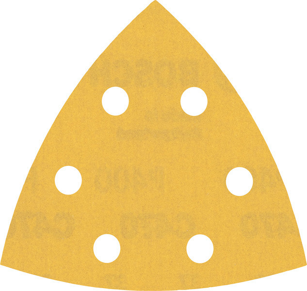 EXPERT C470 brusni papir za deltaste brusilnike, 93 mm, G 400, 5 kosov