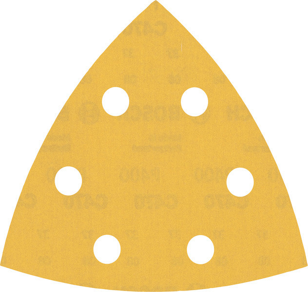 EXPERT C470 brusni papir za deltaste brusilnike, 93 mm, G 400, 50 kosov