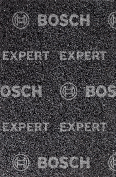 EXPERT N880 blazinica iz flisa za ročno brušenje, 152 x 229 mm, srednja S
