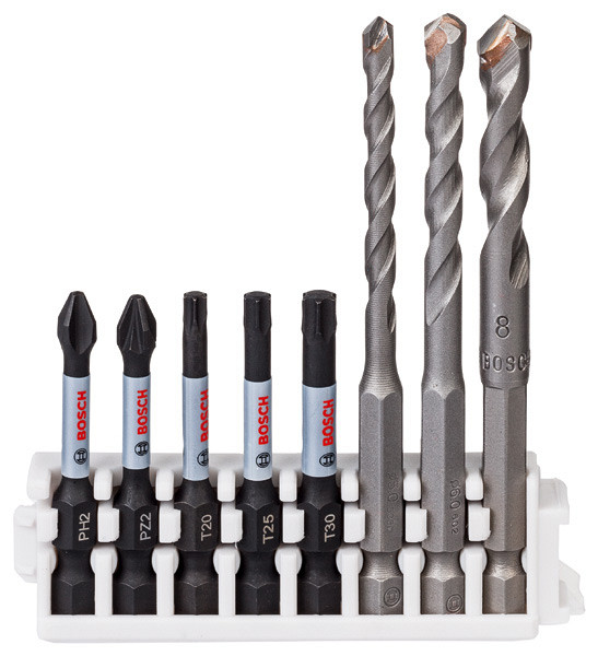 Hex-9 Ceramic 5/6/8 mm, sveder Impact Power 50 mm PH2, PZ2, T20, T25, T30