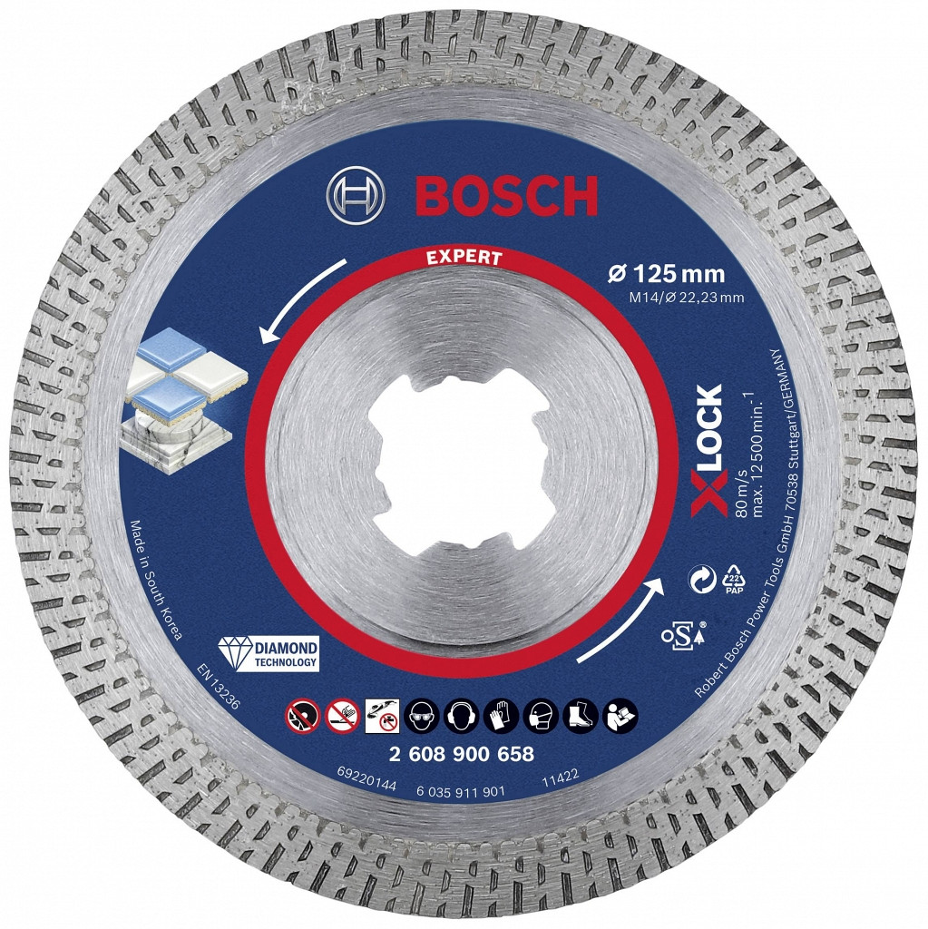 BOSCH Diamantna rezalna plošča EXPERT HardCeramic