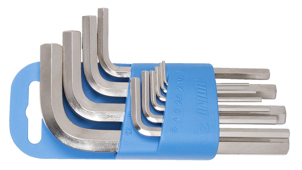 KLJUČI INBUS NA PVC OBEŠALU Art.220/3PH UNIOR