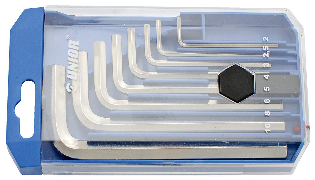 KLJUČI INBUS V PVC ŠKATLI Art.220/3PB1 UNIOR