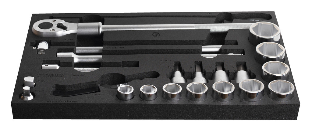 Garnitura nasadnih ključev v SOS vložku